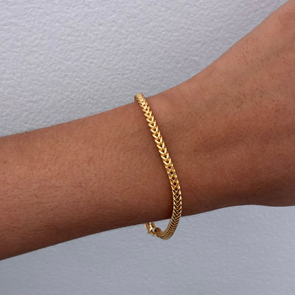 PULSERA FRANCO 4,9GR 19CM 3,15MM ORO AMARILLO ITALY 18K