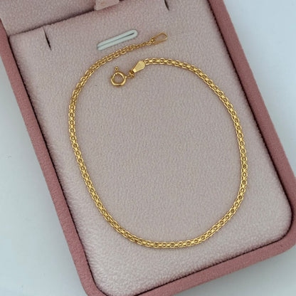 PULSERA CHINA 1,12GR 20CM 1,6MM ORO AMARILLO ITALY 18K