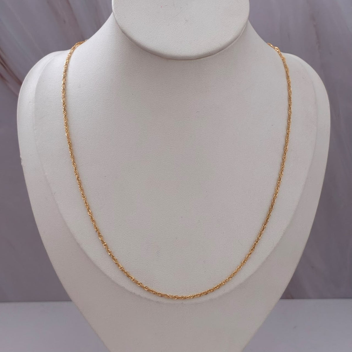 CADENA LAZO 2GR 45CM 1,9MM ORO AMARILLO ITALY 18K