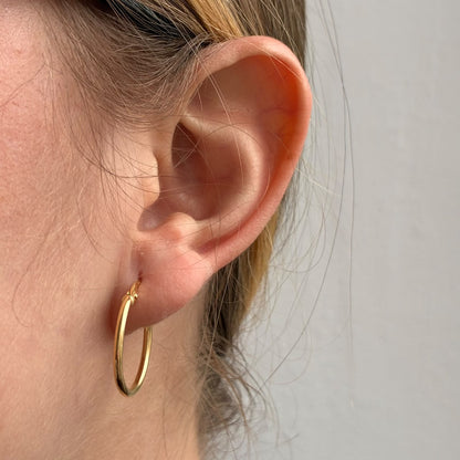 CANDONGAS TEXTURIZADAS 1,6GR 2CM ORO AMARILLO COL 18K