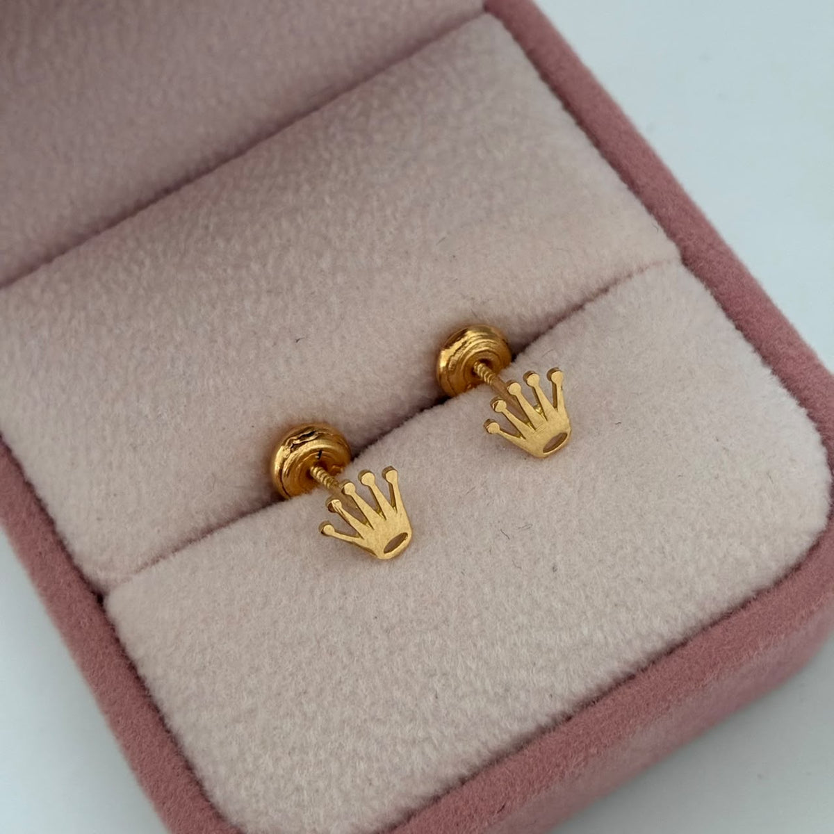 TOPOS CORONA 0,9GR 6MM ORO AMARILLO COL 18K