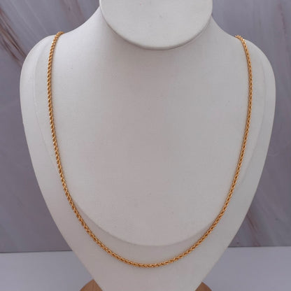 CADENA LAZO 10,65GR 60CM 3,7MM ORO AMARILLO ITALY 18K