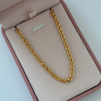CADENA LAZO 8,3GR 60CM 3,1MM ORO AMARILLO ITALY 18K
