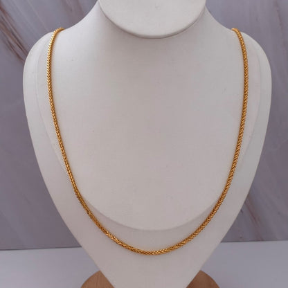 CADENA FRANCO 6,65GR 60CM 1,9MM  ORO AMARILLO ITALY 18K